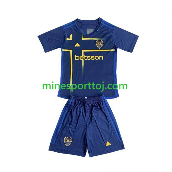 CA Boca Juniors 2024 Børne Tredje Fodboldtrøje Lange Ærmer CA Boca Juniors 2024 Børne Tredje Fodboldtrøje Lange Ærmer