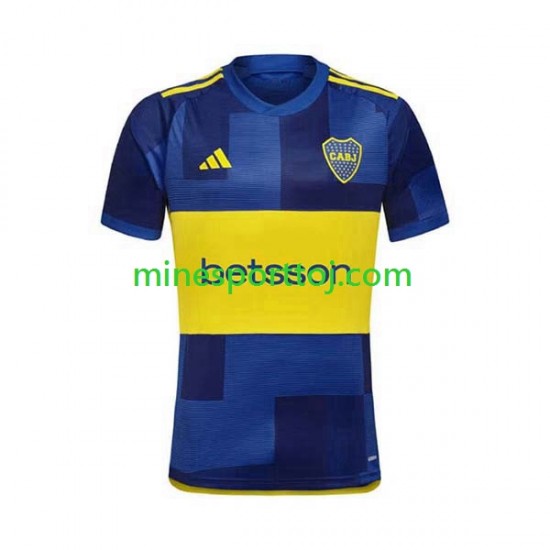 CA Boca Juniors Herre Hjemmebane Fodboldtrøje 2023-2024 Lange Ærmer CA Boca Juniors Herre Hjemmebane Fodboldtrøje 2023-2024 Lange Ærmer