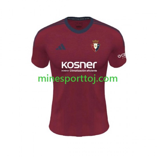 CA Osasuna Herre Hjemmebane Fodboldtrøje 2023-2024 Lange Ærmer