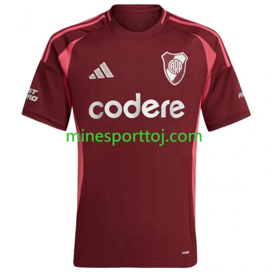 CA River Plate Herre Udebane Fodboldtrøje 2024-2025 Lange Ærmer