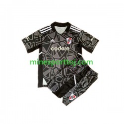 CA River Plate Målmand 2023 Børne Hjemmebane Fodboldtrøje Lange Ærmer