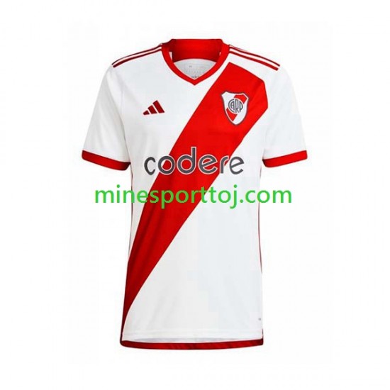 CA River Plate Herre Hjemmebane Fodboldtrøje 2023-2024 Lange Ærmer