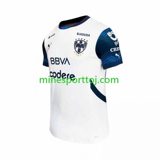 CF Monterrey Herre Udebane Fodboldtrøje 2024-2025 Lange Ærmer