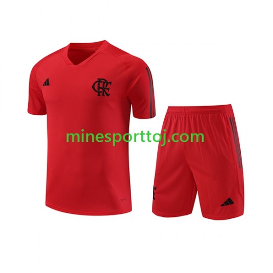 CR Flamengo Rød Træningstrøje og shorts 2023-2024