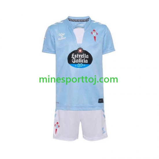Celta de Vigo Børne Hjemmebane Fodboldtrøje 2024-2025 Lange Ærmer Celta de Vigo Børne Hjemmebane Fodboldtrøje 2024-2025 Lange Ærmer