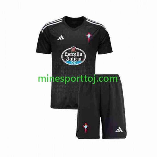 Celta de Vigo Målmand Børne Udebane Fodboldtrøje 2023-2024 Lange Ærmer