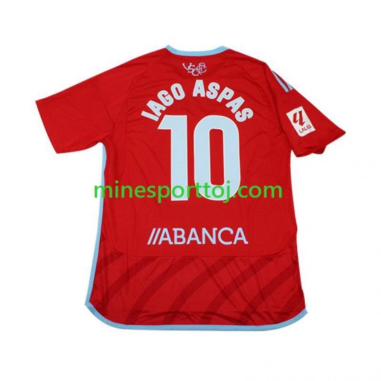 Celta de Vigo Iago Aspas 10 Herre Udebane Fodboldtrøje 2023-2024 Lange Ærmer
