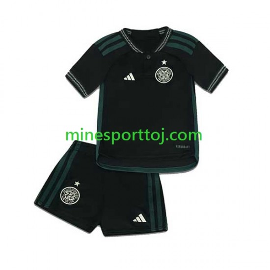 Celtic Børne Udebane Fodboldtrøje 2023-2024 Lange Ærmer