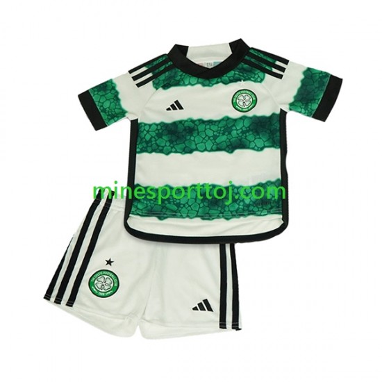 Celtic Børne Hjemmebane Fodboldtrøje 2023-2024 Lange Ærmer