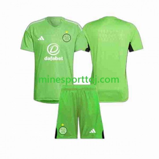 Celtic Målmand Børne Udebane Fodboldtrøje 2023-2024 Lange Ærmer