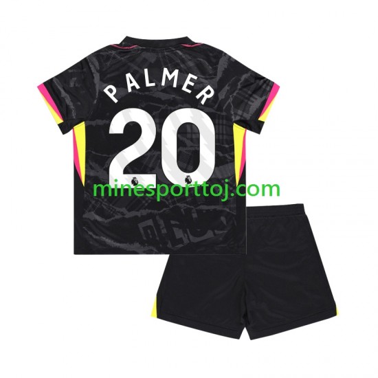 Chelsea Cole Palmer 20 Børne Tredje Fodboldtrøje 2024-2025 Lange Ærmer