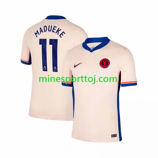 Chelsea Noni Madueke 11 Herre Udebane Fodboldtrøje 2024-2025 Lange Ærmer