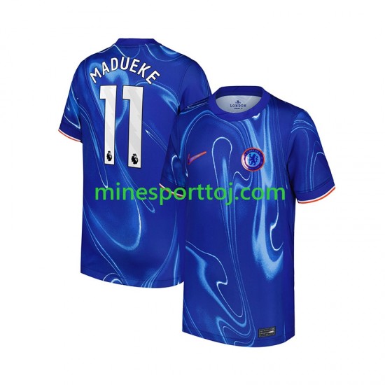Chelsea Noni Madueke 11 Herre Hjemmebane Fodboldtrøje 2024-2025 Lange Ærmer