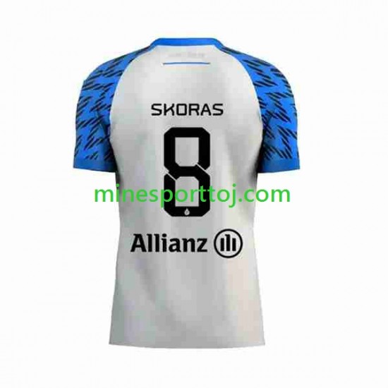 Club Brugge Michal Skoras 8 Herre Udebane Fodboldtrøje 2023-2024 Lange Ærmer