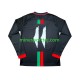 Club Deportivo Palestino Center Stripre Herre Hjemmebane Fodboldtrøje 2024-2025 med Korte Ærmer