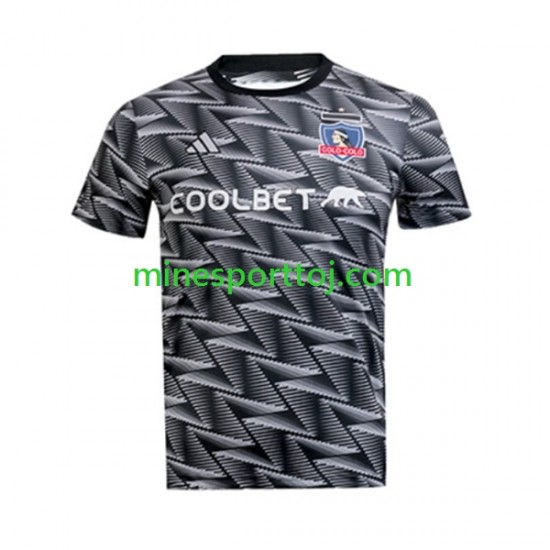 Colo-Colo 2023 Herre Fjerde Fodboldtrøje Lange Ærmer