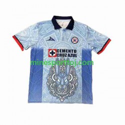 Cruz Azul Day of the Dead Herre Udebane Fodboldtrøje 2023-2024 Lange Ærmer