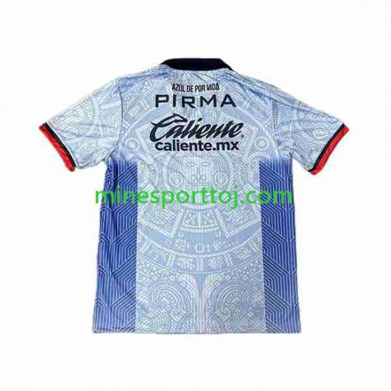 Cruz Azul Day of the Dead Herre Udebane Fodboldtrøje 2023-2024 Lange Ærmer