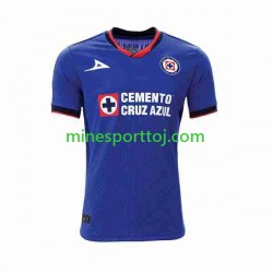 Cruz Azul Herre Hjemmebane Fodboldtrøje 2023-2024 Lange Ærmer