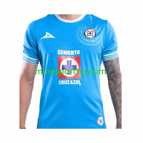 Cruz Azul Herre Hjemmebane Fodboldtrøje 2024-2025 Lange Ærmer