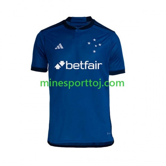 Cruzeiro 2023 Herre Hjemmebane Fodboldtrøje Lange Ærmer