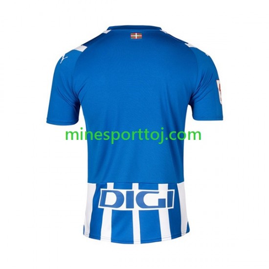 Deportivo Alaves Herre Hjemmebane Fodboldtrøje 2023-2024 Lange Ærmer