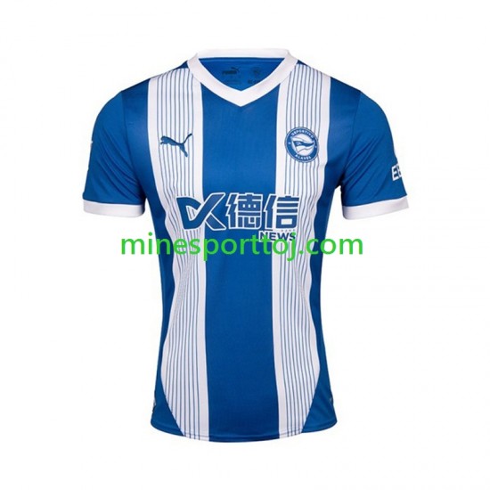 Deportivo Alaves Herre Hjemmebane Fodboldtrøje 2024-2025 Lange Ærmer