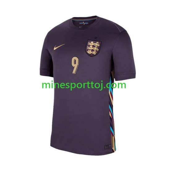 England Harry Kane 9 Euro 2024 Herre Udebane Fodboldtrøje Lange Ærmer