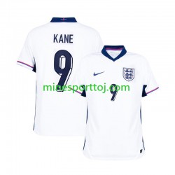 England Harry Kane 9 Euro 2024 Herre Hjemmebane Hvid Fodboldtrøje Lange Ærmer