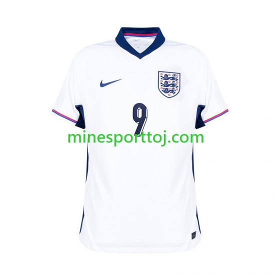 England Harry Kane 9 Euro 2024 Herre Hjemmebane Hvid Fodboldtrøje Lange Ærmer