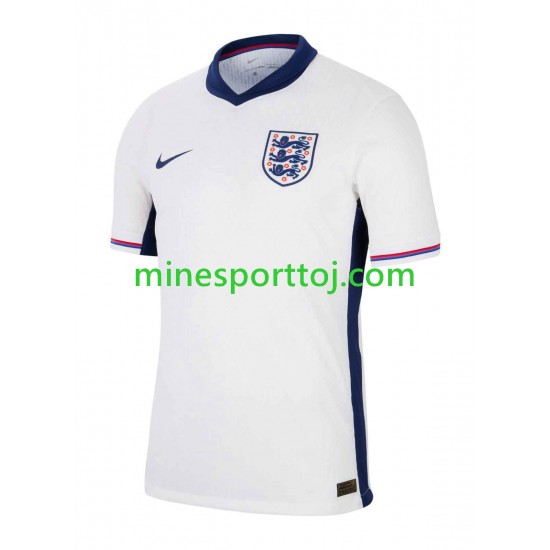 England Euro 2024 Herre Hjemmebane Fodboldtrøje Lange Ærmer