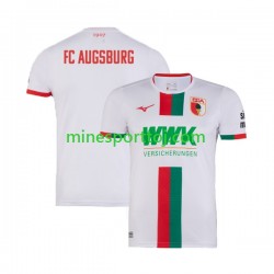 FC Augsburg Herre Hjemmebane Fodboldtrøje 2023-2024 Lange Ærmer