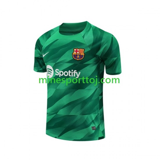 FC Barcelona Målmand Herre Hjemmebane Fodboldtrøje 2023-2024 Lange Ærmer