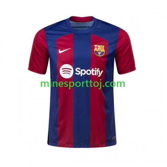 FC Barcelona Herre Hjemmebane Fodboldtrøje 2023-2024 Lange Ærmer