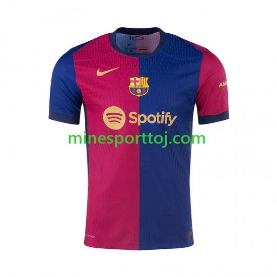 FC Barcelona Herre Hjemmebane Fodboldtrøje 2024-2025 Lange Ærmer