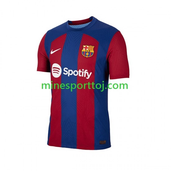 FC Barcelona Robert Lewandowski 9 Herre Hjemmebane Fodboldtrøje 2023-2024 Lange Ærmer