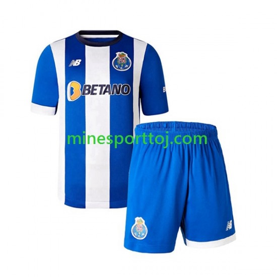 FC Porto Børne Hjemmebane Fodboldtrøje 2023-2024 Lange Ærmer