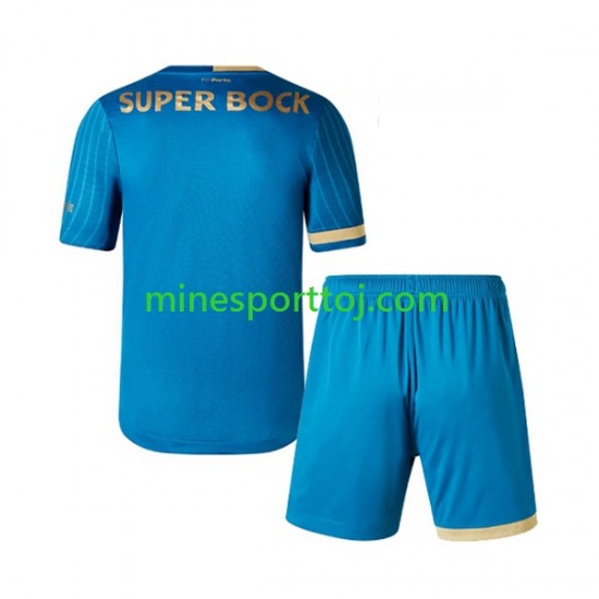 FC Porto Børne Tredje Fodboldtrøje 2023-2024 Lange Ærmer