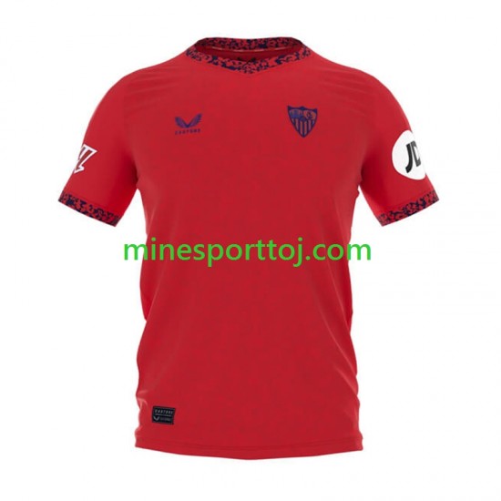 Sevilla FC Herre Udebane Fodboldtrøje 2024-2025 Lange Ærmer