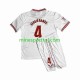 Sevilla FC Sergio Ramos 4 Børne Hjemmebane Fodboldtrøje 2023-2024 Lange Ærmer Sevilla FC Sergio Ramos 4 Børne Hjemmebane Fodboldtrøje 2023-2024 Lange Ærmer