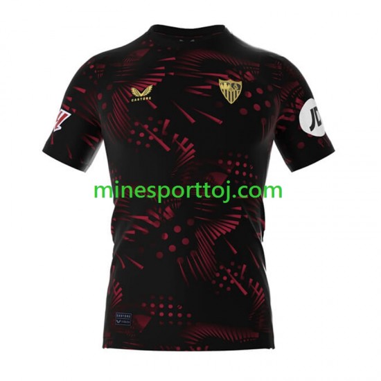 Sevilla FC Herre Tredje Fodboldtrøje 2024-2025 Lange Ærmer