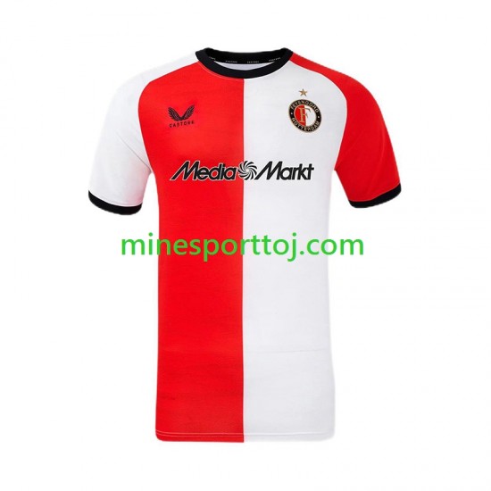 Feyenoord Rotterdam Herre Hjemmebane Fodboldtrøje 2024-2025 Lange Ærmer