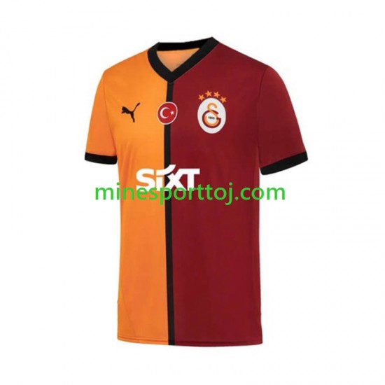Galatasaray Herre Hjemmebane Fodboldtrøje 2024-2025 Lange Ærmer