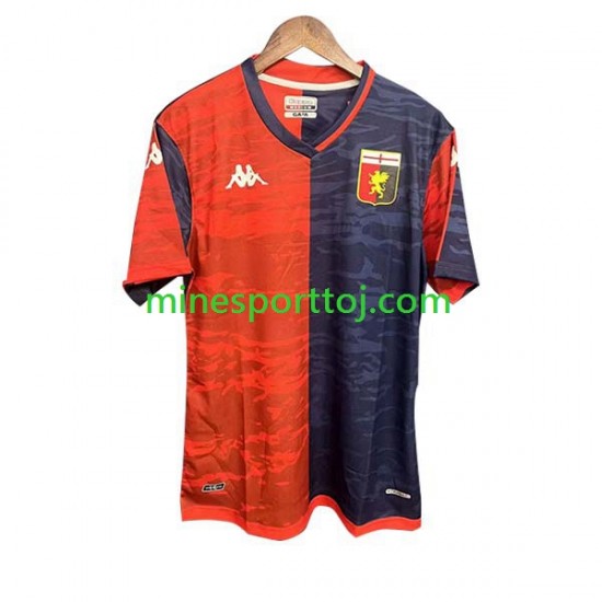 Genoa Herre Hjemmebane Fodboldtrøje 2023-2024 Lange Ærmer