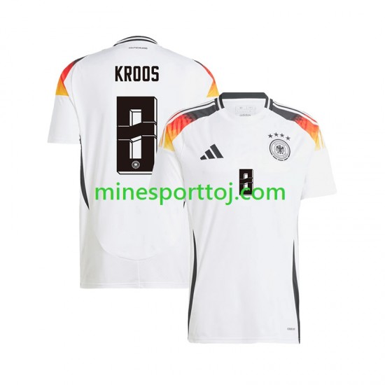 Tyskland Toni Kroos 8 Euro 2024 Herre Hjemmebane Fodboldtrøje Lange Ærmer