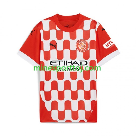 Girona Herre Hjemmebane Fodboldtrøje 2024-2025 Lange Ærmer