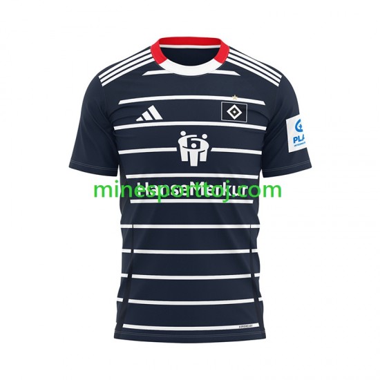 Hamburger SV Herre Udebane Fodboldtrøje 2024-2025 Lange Ærmer