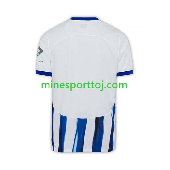 Hertha BSC Herre Hjemmebane Fodboldtrøje 2023-2024 Lange Ærmer