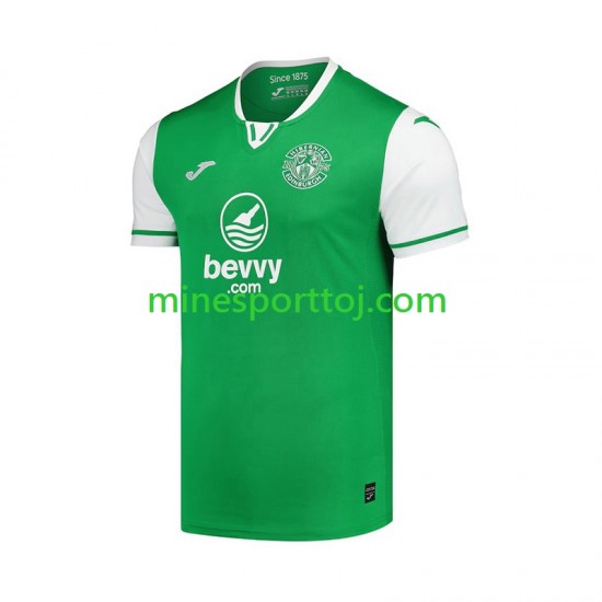 Hibernian Herre Hjemmebane Fodboldtrøje 2024-2025 Lange Ærmer