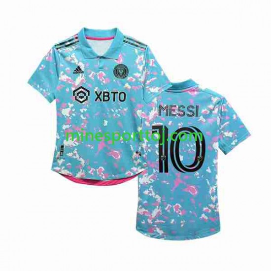 Inte Miami Lionel Messi 10 Herre Tredje Fodboldtrøje 2023-2024 Lange Ærmer